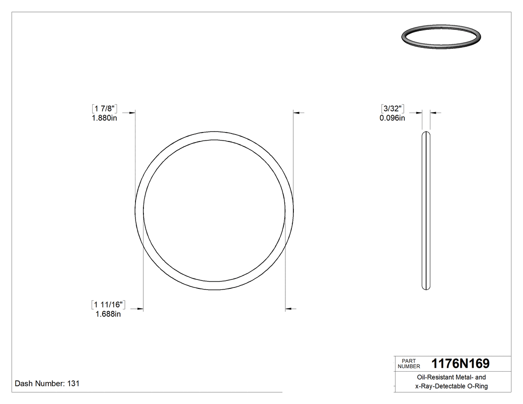 Technical drawing - 1176N169
